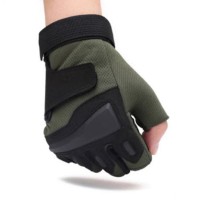 Sarung Tangan Motor Half Finger Size L Bagus Kado Sepeda Fitness Gym