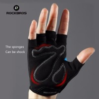 ready stok ROCKBROS S099 Bike Glove half Finger - Sarung Tangan Sepeda