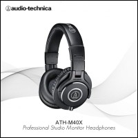 Audio-Technica ATH-M40X Studio Monitoring Headphone - Black