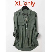 Kemeja Wanita Polos Branded | Atasan Wanita untuk Kerja Bahan Import