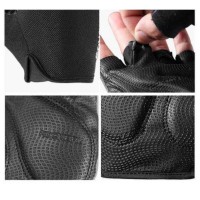 Sarung Tangan Sepeda RockBros Gloves Half Finger Gel Red Original