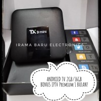 Android Tv Box Tanix TX 3 Mini 2gb/16gb PLUS 1 Bulan Premium IPTV