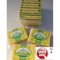 Terlaris JUAL MURAH Keju Mozarella KPBS Pengalengan 1000Gr