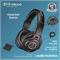 Audio Technica ATH-M40X Professional Monitor Headphones - Hitam