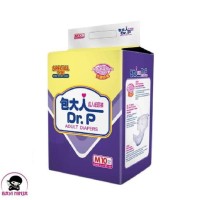 DR. P DRP Adult Diapers Popok Dewasa Unisex Special Type M10 / M 10