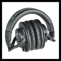 Audio Technica Ath-M40X Professional Monitor Headphones - Hitam