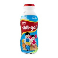 MORINAGA Chil Go Vanila 140ml - Minuman Susu Steril Dalam Botol