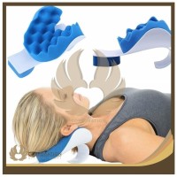 Bantal Capek Sakit Tulang Leher Kepala Punggung Relax Neck Revitalizer