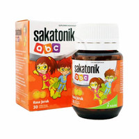Sakatonik ABC - Jeruk botol isi 30 tablet