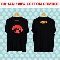 KAOS PRIA NARUTO BERTARUNG BLACK