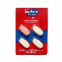 Bodrex Flu dan Batuk Strip isi 4 tablet