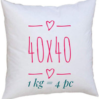 PROMO Bantal Sofa Hotel isi Silikon UK 40,45