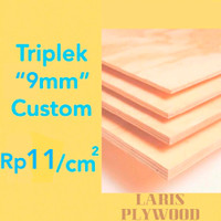 Triplek 9mm Custom Ukuran / Multiplek Custom