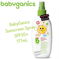 Babyganics Mineral-based Sunscreen Spray, SPF50+, 177mL