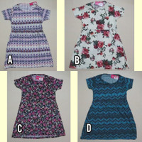 Dress/Daster Anak Merk Shila 5-6 tahun