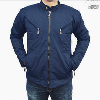 Jaket motor harian musim hujan anti air tahan angin