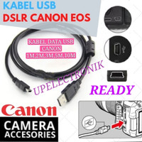 USB KABEL DATA CAMERA CANON DSLR 2M ORIGINAL