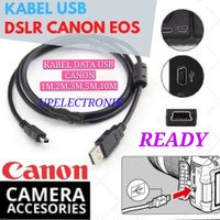 USB KABEL DATA CAMERA CANON DSLR 1M ORIGINAL