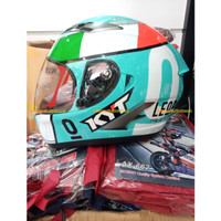 HELM KYT VENDETTA 2 SE LEOPARD DOUBLE VISOR
