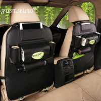 Organizer Jok Mobil Bahan Kulit PU Tempat Penyimpanan
