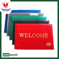 Keset Karet Plastik Welcome Sangat Cantik N570