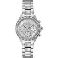Jam Tangan Wanita Guess GW W1071L1 Silver Putih Original