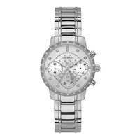 Jam Tangan Wanita Guess GW W1022L1 Silver Putih Original