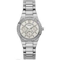 Jam Tangan Wanita Guess GW W0845L1 Silver Putih Original
