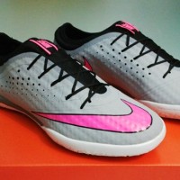 Sepatu Futsal - Nike Elastico Finale III Silver Pink