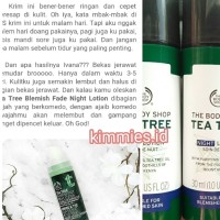 Tea Tree Night Lotion The Body Shop