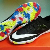 SEPATU FUTSAL NIKE ELASTICO FINALE BLACK RAINBOW