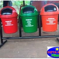 macam-macam Tempat sampah fiber / Tempat sampah B3