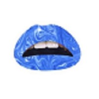 Twl Cosmetics Temporary Lip Tattoo - Blue Swirls