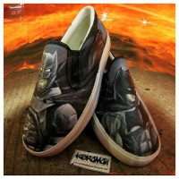 sepatu lukis px slip on unisex