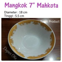 Mangkok Keramik 7 Mahkota (6 pcs) / Mangkok Sup