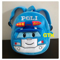 Tas ransel Robocar Poli bahan yelvo size M