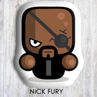 Bantal Boneka Dekorasi Superhero - Large Nick Fury