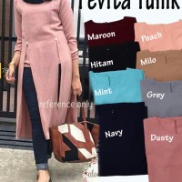 Atasan Blouse Tunik Wanita Baju Muslim Blus Muslim Pevita