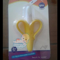 Sikat Gigi Bayi/teether and toothbrush banana