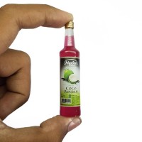 Magnet kulkas miniatur botol Marjan merah cocopandan