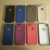 Soft Case Leather Violet - Apple iPhone 7 Plus
