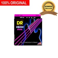 Senar Bass Elektrik Neon Pink DR Strings NPB45