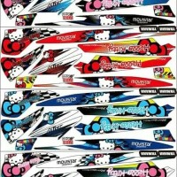 Sticker variasi striping yamaha mio sproty terbaru