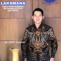 Kemeja Baju Batik Hem Pria Asli Solo Berkualitas Laksamana