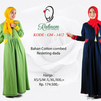 Gamis Rahnem GM 1412/dress muslim