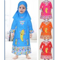 Gamis Banana Bayi 6 - 8 Bulan (PMB743)
