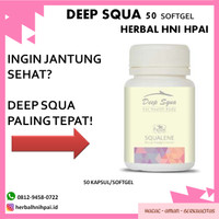 obat herbal untuk kolestrol minyak ikan deep squa hni hpai isi 50