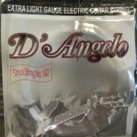 Senar Gitar Elektrik D'Angelo Extra Light Gauge 08-38