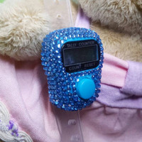 Tasbih Digital diamond-Swarovski S032 box Hadiah