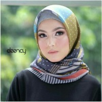 Kerudung voal printed/ hijab scarf deenay bueno
